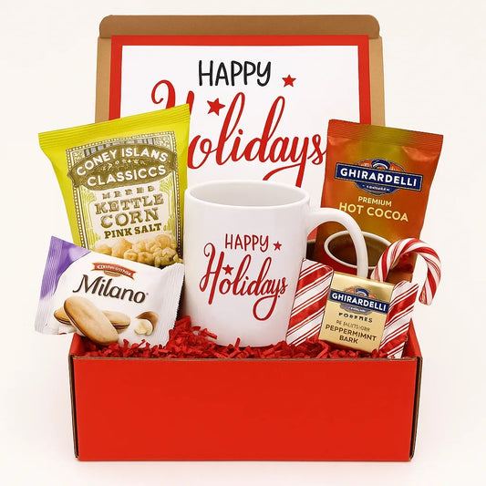 Holiday Cheer Snack & Mug Gift Box