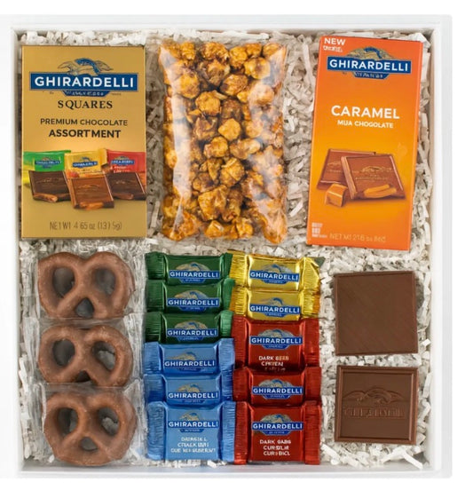 Office Sharing Box of Ghirardelli Chocolates and more