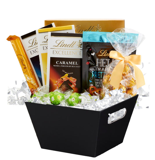 Lindt Chocolates Gift Basket