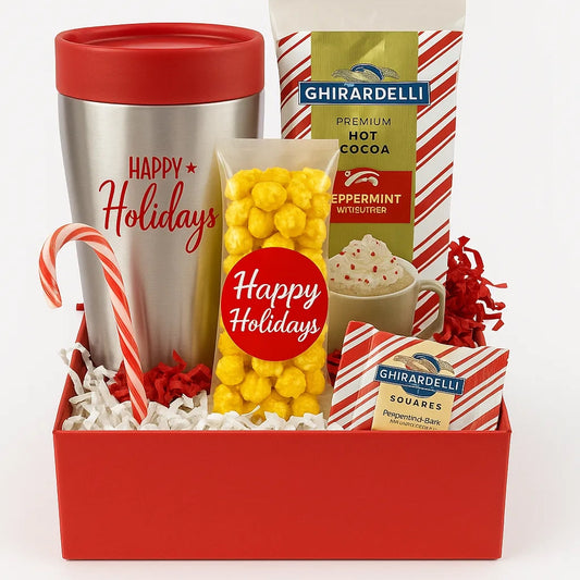 Holiday Cheer Cocoa & Snack Gift Box