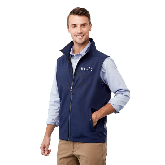 Men's WARLOW Softshell Vest – Blue
