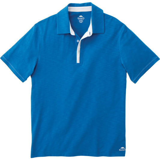 Men's Stillwater Roots73 SS Polo – Blue