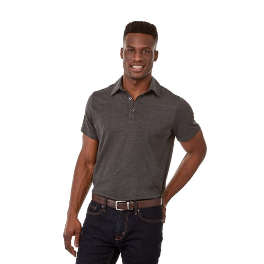 Men's CONCORD Short Sleeve Polo – Grey