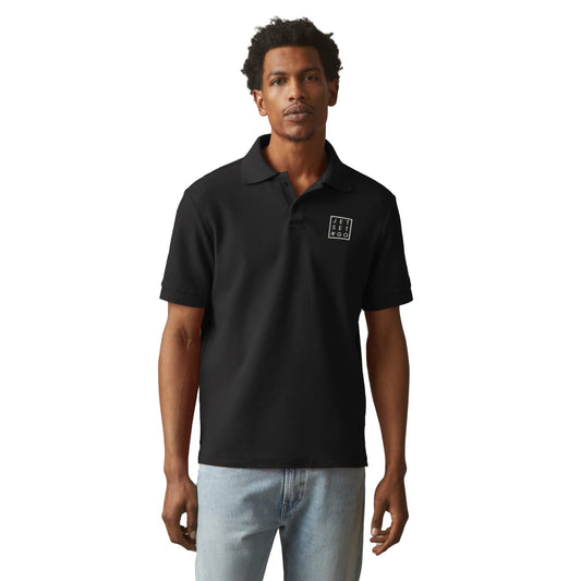 American Giant Cotton Pique Polo - Men's – Black