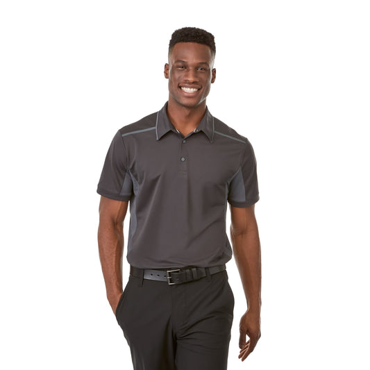 Men's ROYCE Short Sleeve Polo – Black