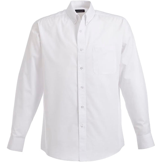 Men’s  PRESTON Long Sleeve Shirt Tall – White