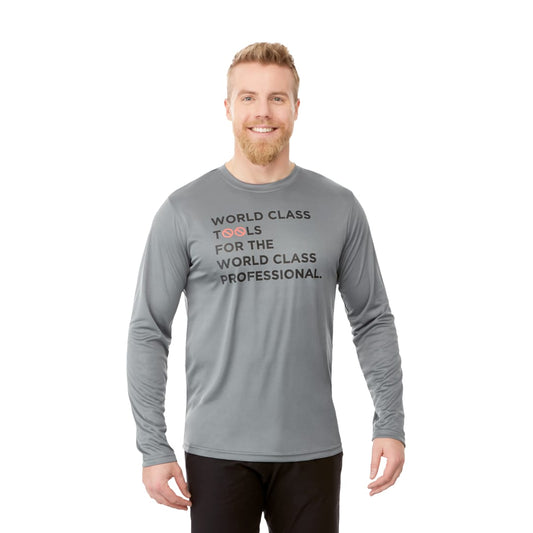 Men's PARIMA LS Tech Tee – Grey