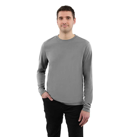 DARA LS Tech Tee - Men's – Grey