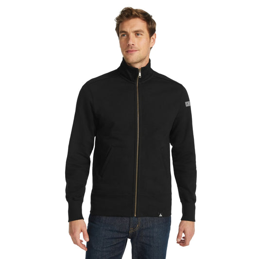 American Giant  Moto Full Zip - Men's – Black