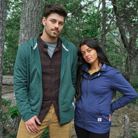 Roots73 CANMORE Eco Full Zip Hoody - Men's – Green