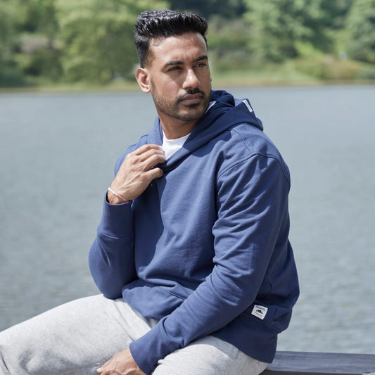 Roots73 CANMORE Eco Hoody - Unisex – Blue