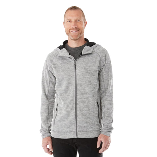 Men's ODELL Knit Zip Hoody – Grey