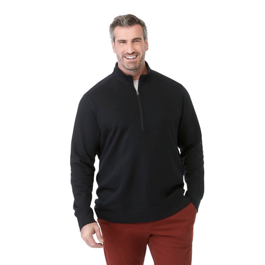 Men's DAYTON Fleece Half Zip – Black