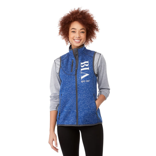 Women's FONTAINE Knit Vest – Blue