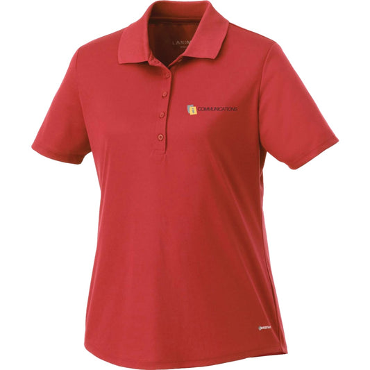 Women's Edge Short Sleeve Polo – Red