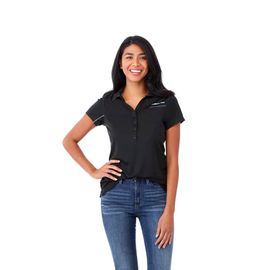 Women's WILCOX SS Polo – Black