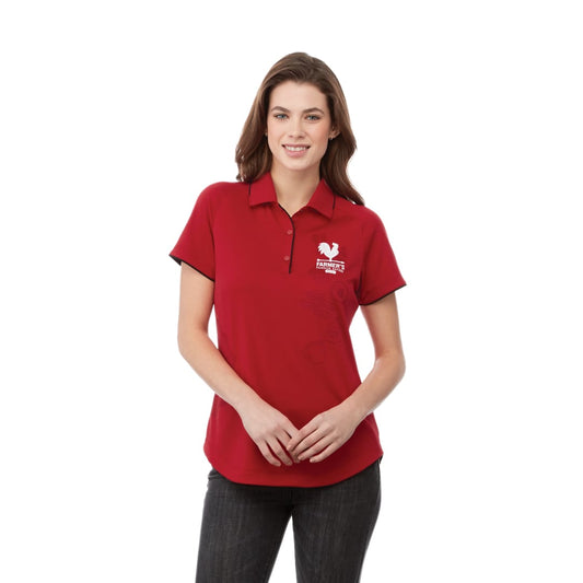 Women's REMUS SS Polo – Red