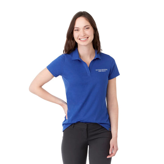 Women's SOMOTO Eco Short Sleeve Polo – Blue