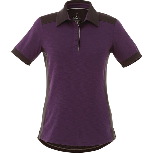Women's LARAMIE Short Sleeve Polo – Purple