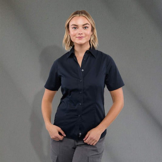 Women's STIRLING Short Sleeve Shirt – Blue