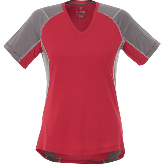 Women's TAKU Short Sleeve Tech Tee – Red