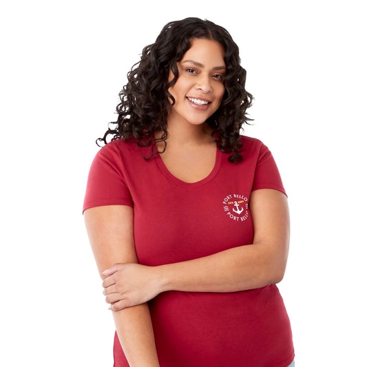 Women's SOMOTO Eco Short Sleeve Tee – Red