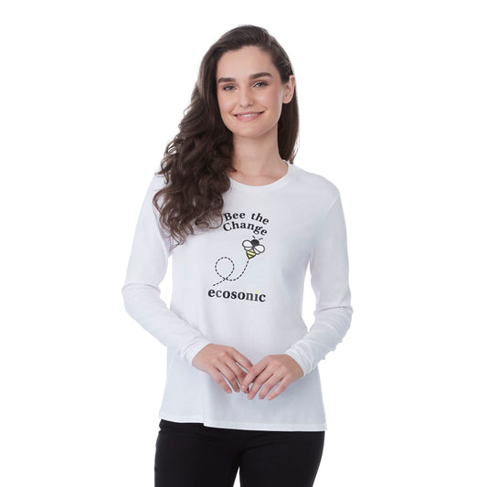tentree Organic Cotton Longsleeve Tee - Women's – White