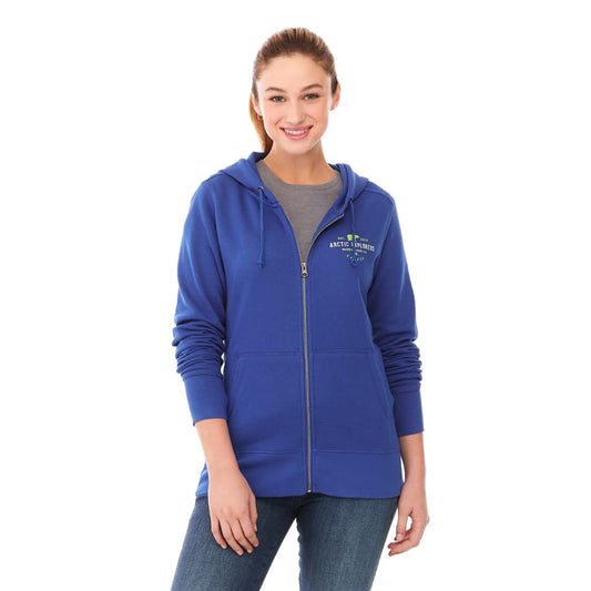 Women's CYPRESS Fleece Zip Hoody – Blue