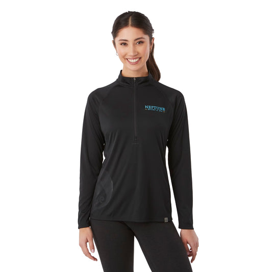 EVANS Eco Knit Half Zip - Women's – Black
