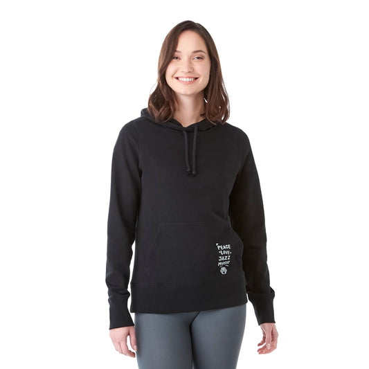 Women's ARGUS Eco Fleece Hoody – Black