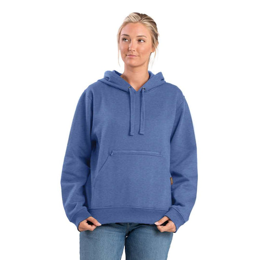 Berne Heritage Zippered Hooded Pullover Sweatshirt - Women's – Blue