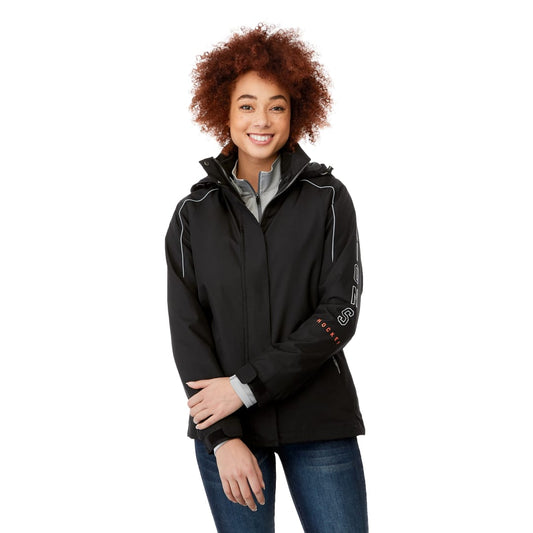 Women's  VALENCIA 3-IN-1 JACKET – Black