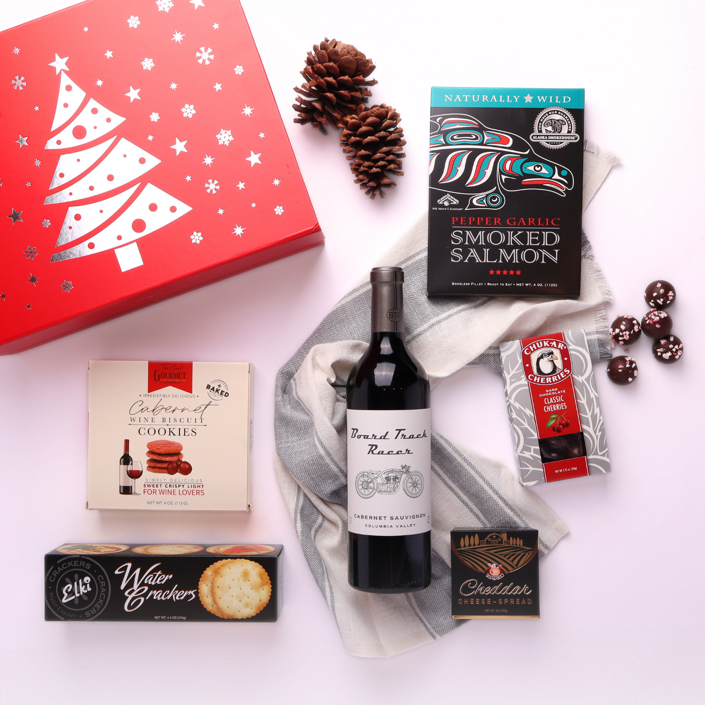 Wine And Snack Gift Box